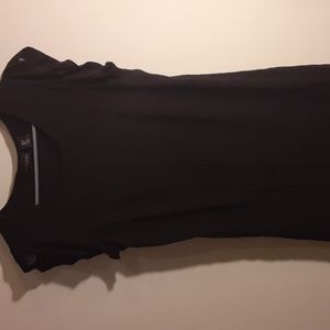 Tahari Black Ruffle Sleeve Blouse